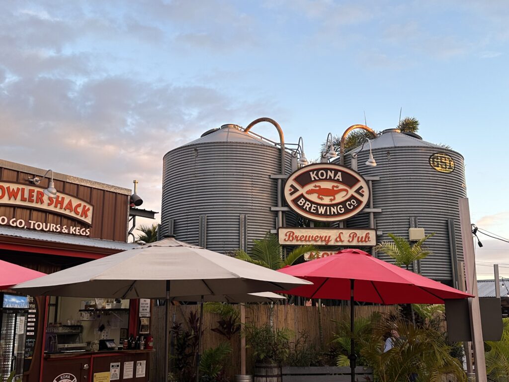 Kona Brewing Co in Kona on the Big Island